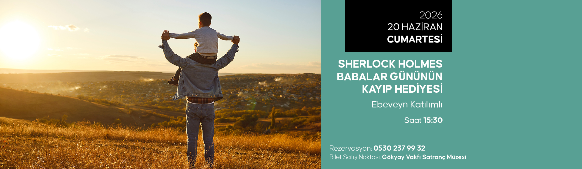 Sherlock Holmes Kayıp Babalar Günü Hediyesi